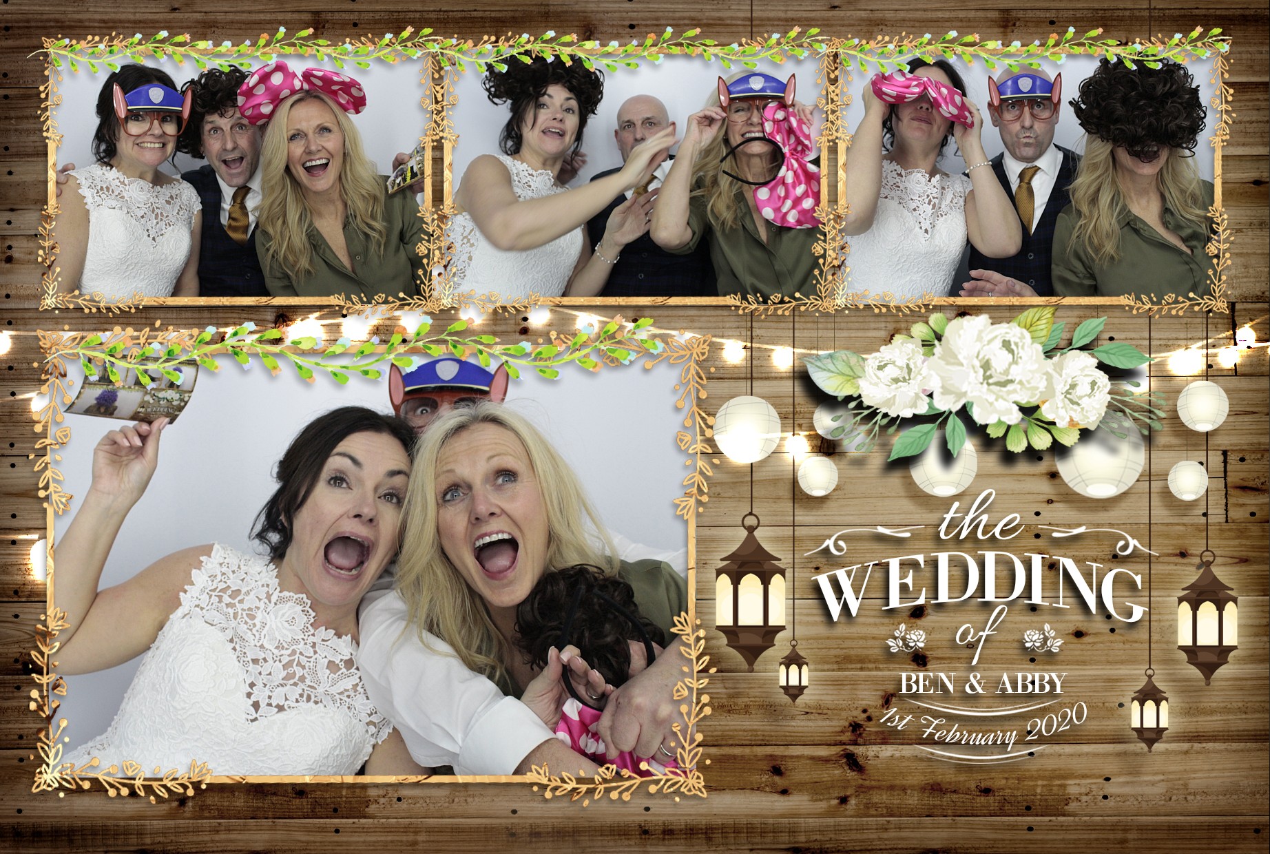 Ben & Abby’s Wedding  | View more photos from the event at gallery.myphotoboothexperience.co.uk/u/MyPhotoBoothExperienceLtd/Ben-Abby’s-Wedding